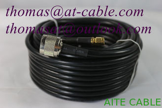 China Cable de la TV vía satélite RG6, cordón de remiendo de 20 metros, con la telecomunicación de Fconnector coaxial proveedor