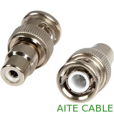 China BNC Male To RCA Female Camera Video to Audio Cable Adapter CCTV Connector supplier
