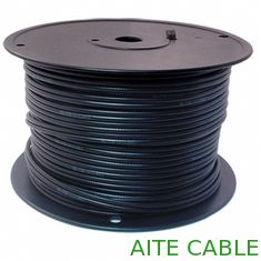 China RG59 CCTV 75 Ohm Coaxial Cable 0.65mm CU 60% CCA Braiding 6.0 PVC supplier