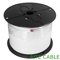 China 21VATC CATV cable coaxial de 75 ohmios para conectar el plato y el set-top box de la antena con la TV proveedor