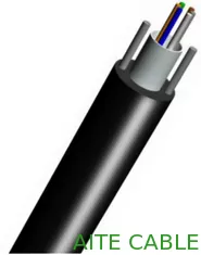 China Cable de fribra óptica al aire libre de GYFXTY con dos FRP paralelos o alambre de acero como miembro de fuerza proveedor