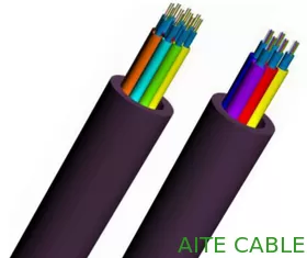 Chine Câble optique extérieur de fibre de JETnet Air-soufflant avec les tubes guide de HDPE au conduit de HDPE fournisseur