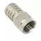 Water Proof F Male Coaxial connector Push on RF  Adapter RG6 Terminator supplier