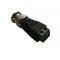 Screw On BNC Male CCTV Coaxial to CAT5E Connector Camera Terminal supplier