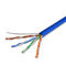 paires de ftp CAT5E de 24AWG UTP/4 découvrent le fil de cuivre d'Ethernet de câble LAN De réseau fournisseur