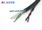 Network IP Camera Wire UTP CAT6+2C 8 Fig 23AWG CCA Lan with Power CCTV Cable supplier