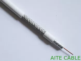 Chine 5C-2V 75 fil de la tresse TV d'AL du câble coaxial de liaison 1,0 BC+48% d'ohm pour le boîtier décodeur fournisseur
