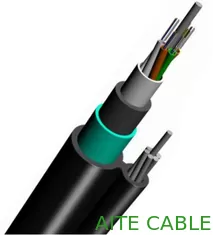 China GYTC8A53 Outdoor Aerial Figure 8 Fiber Optic Cable Armored and with Double Jacket supplier