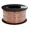 Transparent PVC Speaker and Microphone Wire Audio Cable 2Core Tinned Copper 8 Figure supplier