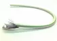 Satellite MATV SAT-703B 1.1mm CU 75Ohm Coaxial Cable with Green Strips Line supplier