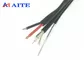 PK-75-2-13 Coaxial with Power and Steel CCTV Cable Outdoor UV PE Video Wire supplier
